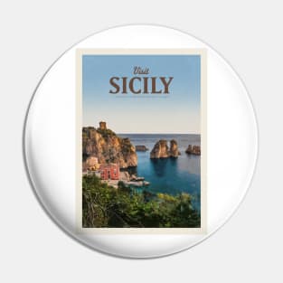 Visit Sicily Pin