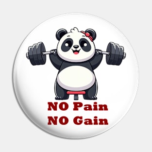 No Pain No Gain - GYM Fundamental Pin