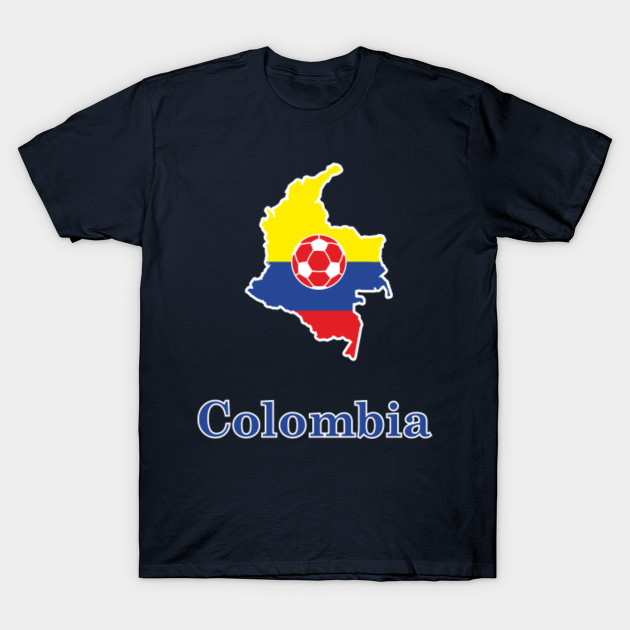 colombia soccer t shirt