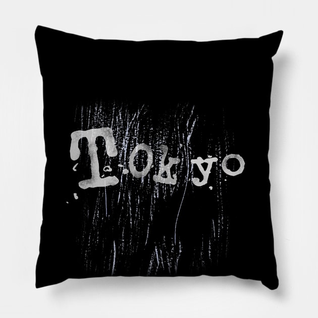 Tokyo Japan Pillow by artsytee