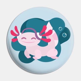 Axolotl Acoustics Pin