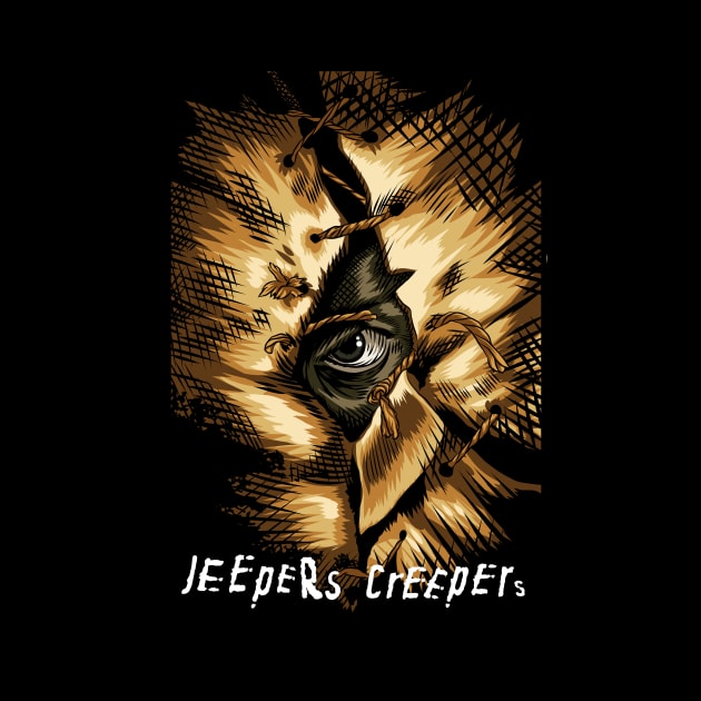 Jeepers creepers poster (color) by HeichousArt