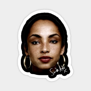 Vintage Sade Adu 80s 90s Style Magnet