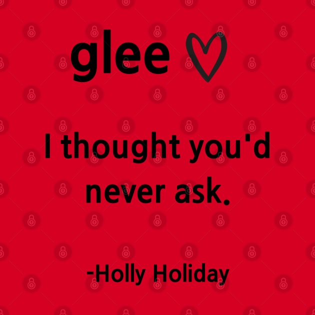 Glee/Holly by Said with wit