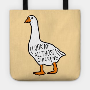 Look at All Those Chickens Tote