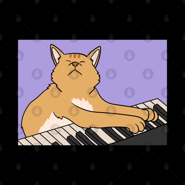 Pianist Cat by maxdax