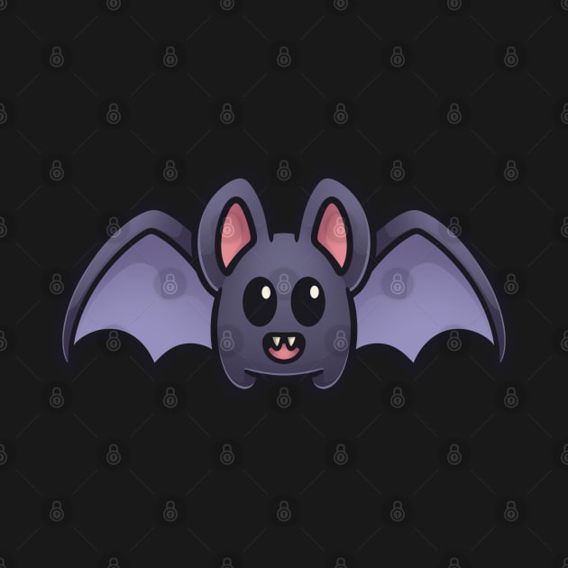 Cute Bat by ChristaDoodles