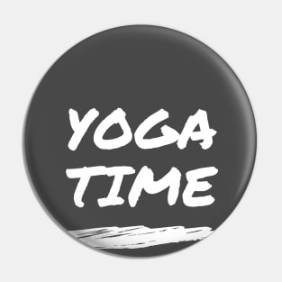 Yoga time Pin