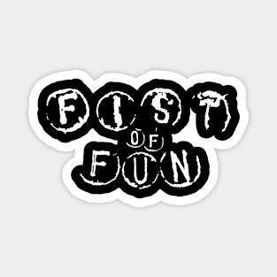 Fist Of Fun (monochrome) Magnet