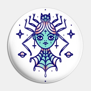 Spider girl Pin