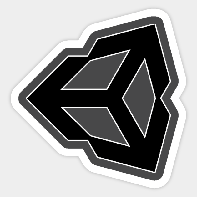 Unity Logo Unity Sticker Teepublic