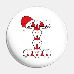 Letter I (Happimola Christmas Alphabet) Pin