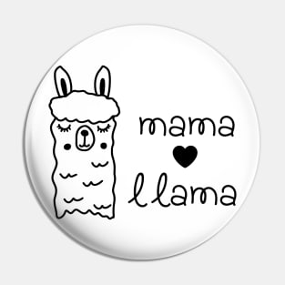 Mama Llama Pin