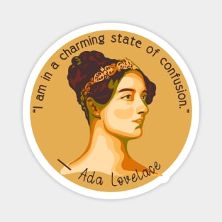 Ada Lovelace Portrait and Quote Magnet