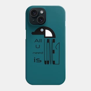 All you need is love and a dog Phone Case