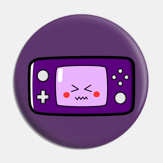 Cute Game Console Pin by Hygra Creative