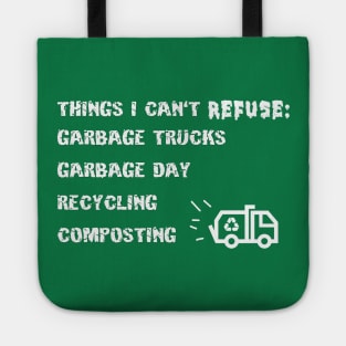 Trash Truck Sanitation Workers Fan Club Tote