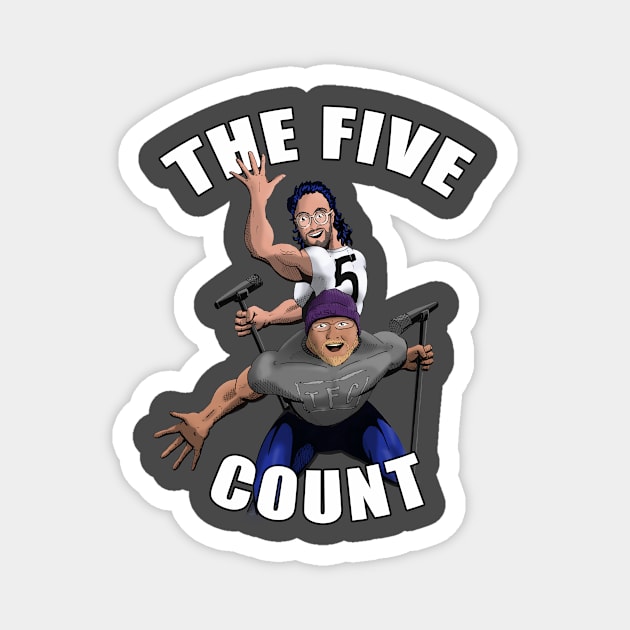 The Five Count Comic Style! Magnet by thefivecount