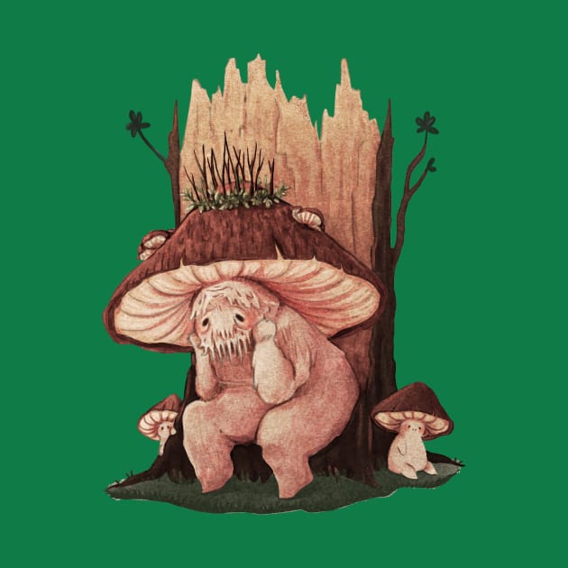 Royal Mushroom by fairydropart