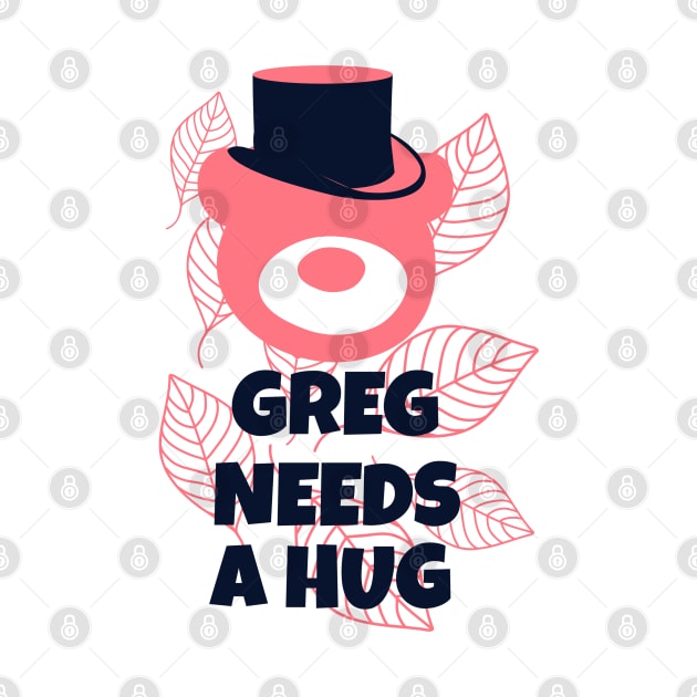 Greg Needs a Hug by MarinasingerDesigns