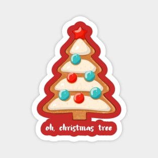 Oh, Christmas Tree - Christmas Tree Cake Magnet