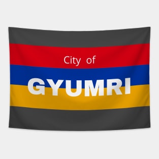 City of Gyumri in Armenia Flag Tapestry