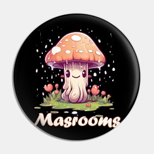 mushrooms art Pin