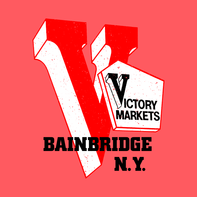 Victory Market Former Bainbridge NY Grocery Store Logo by MatchbookGraphics