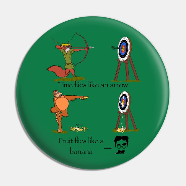 Groucho Wisdom Pin by seamustheskunk
