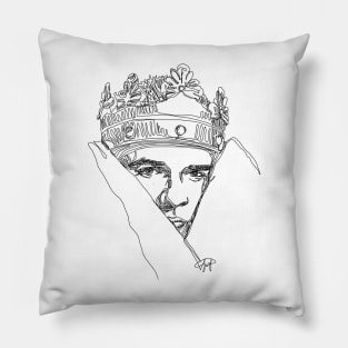 Dave Gahan, line art Pillow