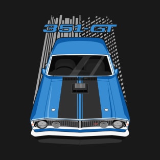 Ford Falcon XY GTHO Phase 3 - Blue T-Shirt