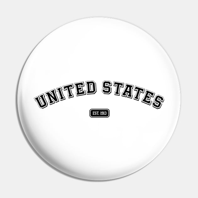 United States Est 1913 Pin by silentboy