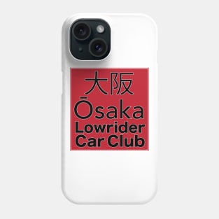 Osaka Lowrider car club Phone Case