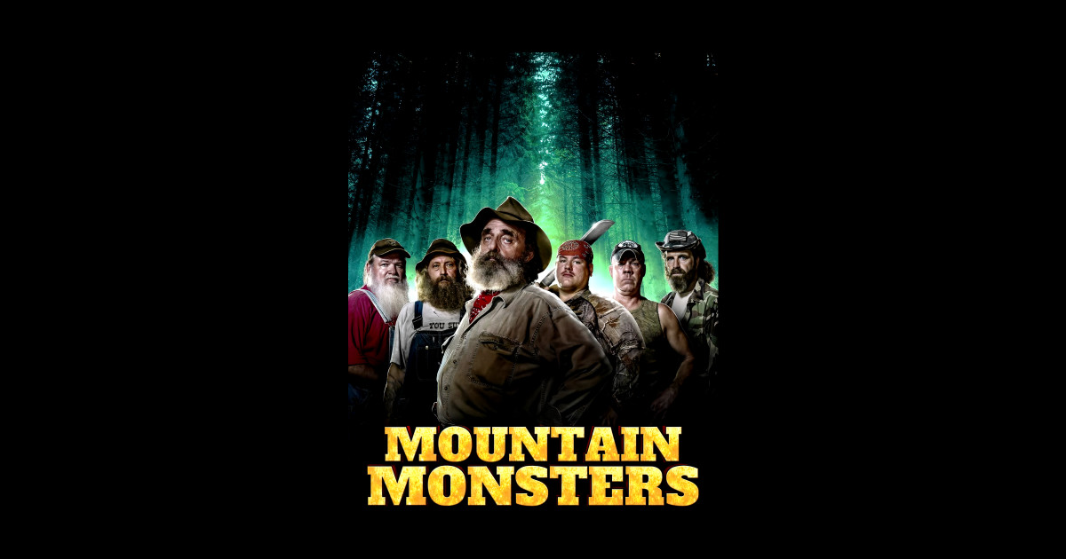 Mountain Monsters American Cryptozoology Themed Reality Mountain Monsters Show Sticker