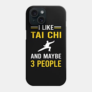 3 People Tai Chi Phone Case