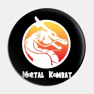 Mortal Kombat Shenron White Pin