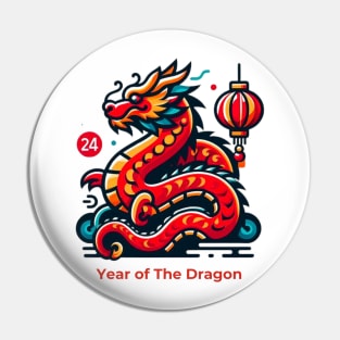 Year of The Dragon Pin