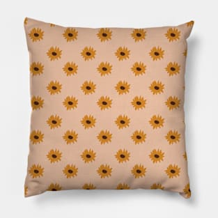 Sunflowers Pattern Pillow