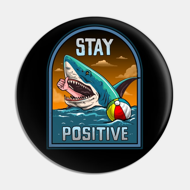 STAY POSITIVE Pin by AMOS_STUDIO