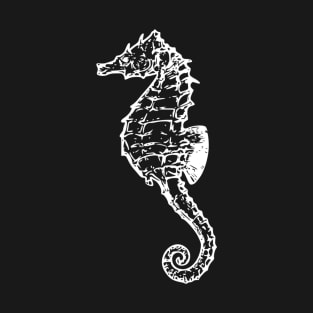 Seahorse White T-Shirt