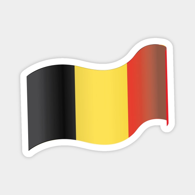 Belgium Magnet by traditionation