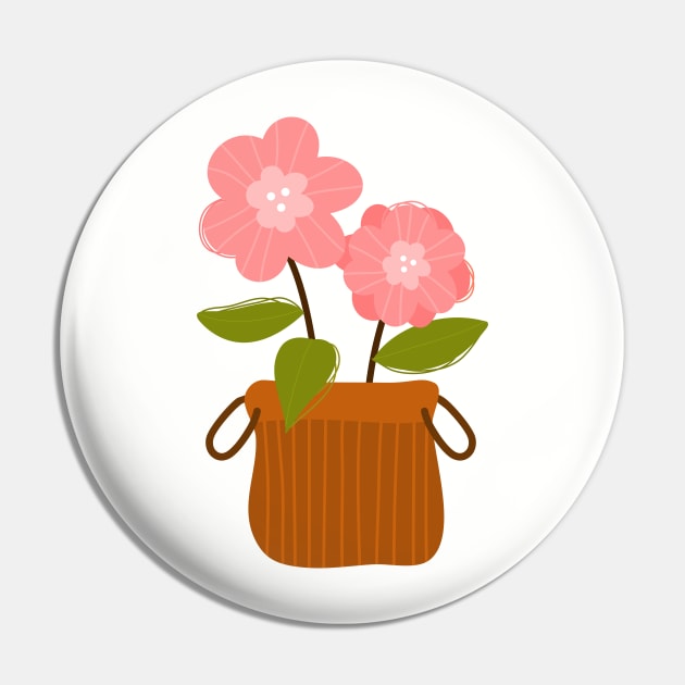 pink flower plant illustration Pin by haistarin