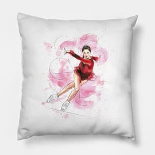 Evgenia Medvedeva beautiful Pillow