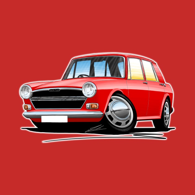 Austin 1300 Red by y30man5