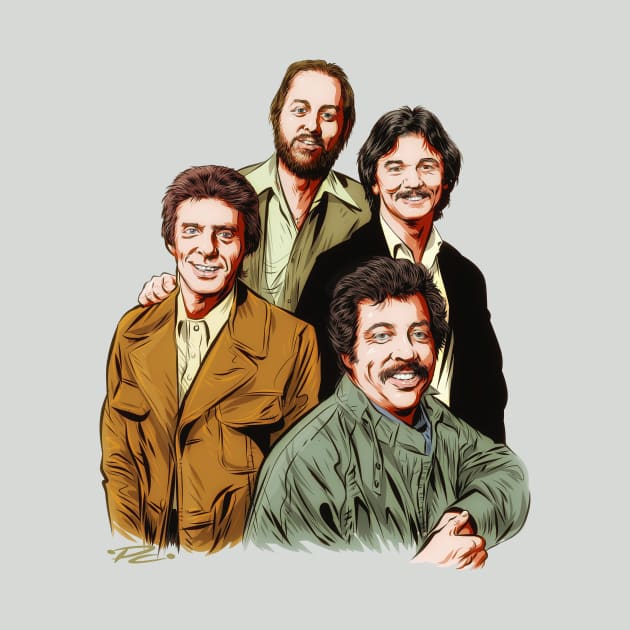 The Statler Brothers - An illustration by Paul Cemmick by PLAYDIGITAL2020