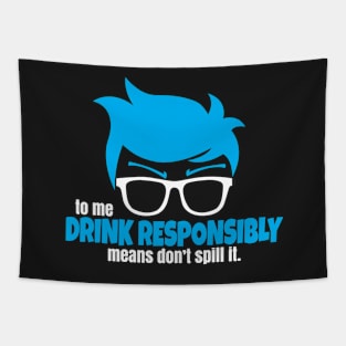 Drink Responsibly Tapestry