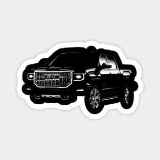 gmc, gmc truck, gmc Sierra Denali Magnet