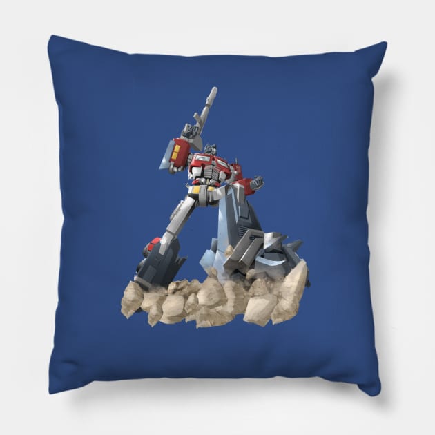 Optimus Prime Pillow by Sebasp