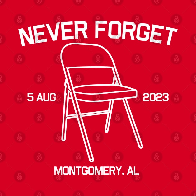 Montgomery Folding Chair by PopCultureShirts