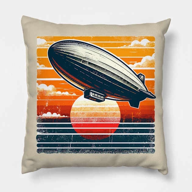 Airship Pillow by Vehicles-Art